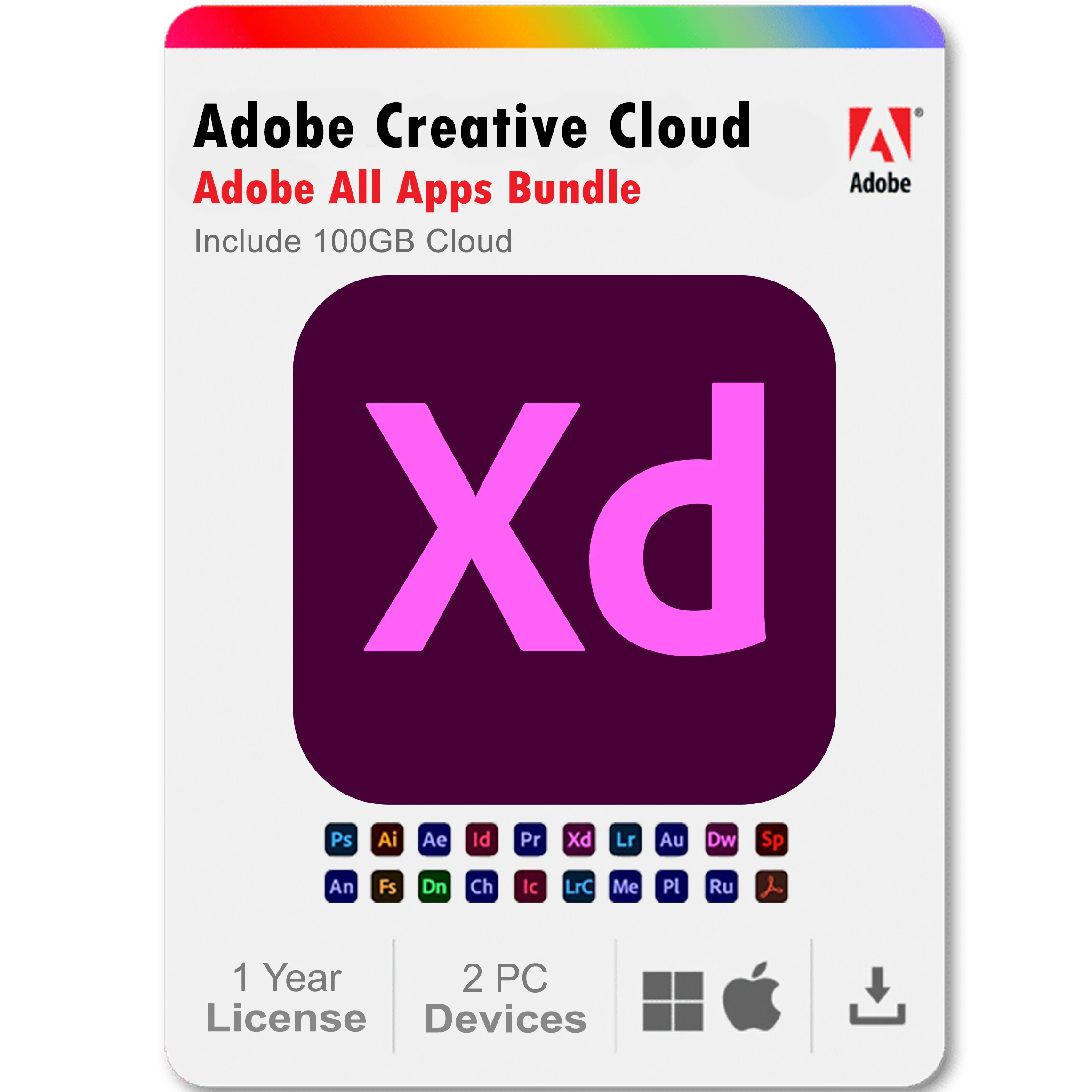 8.webp Adobe XD 2025 1 Year Subscription All Adobe Creative Cloud Apps Bundle - Image 1